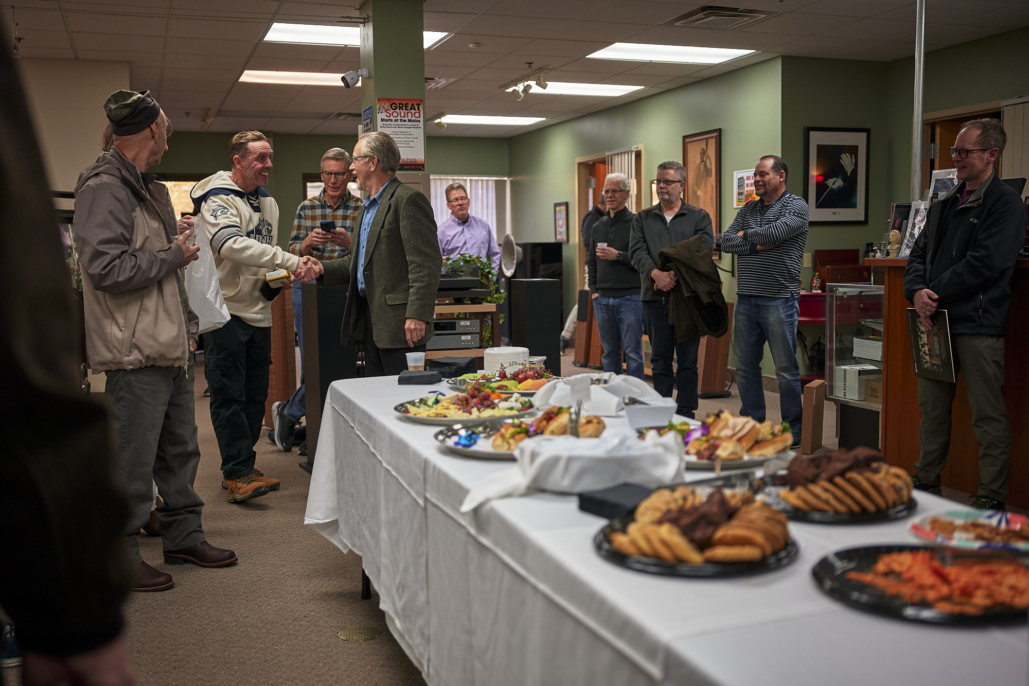 Prizes! Stay tuned for more events in the new year.
