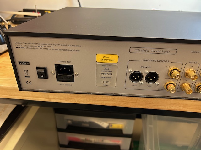 dCS Puccini SACD/CD Player/DAC - Image 3